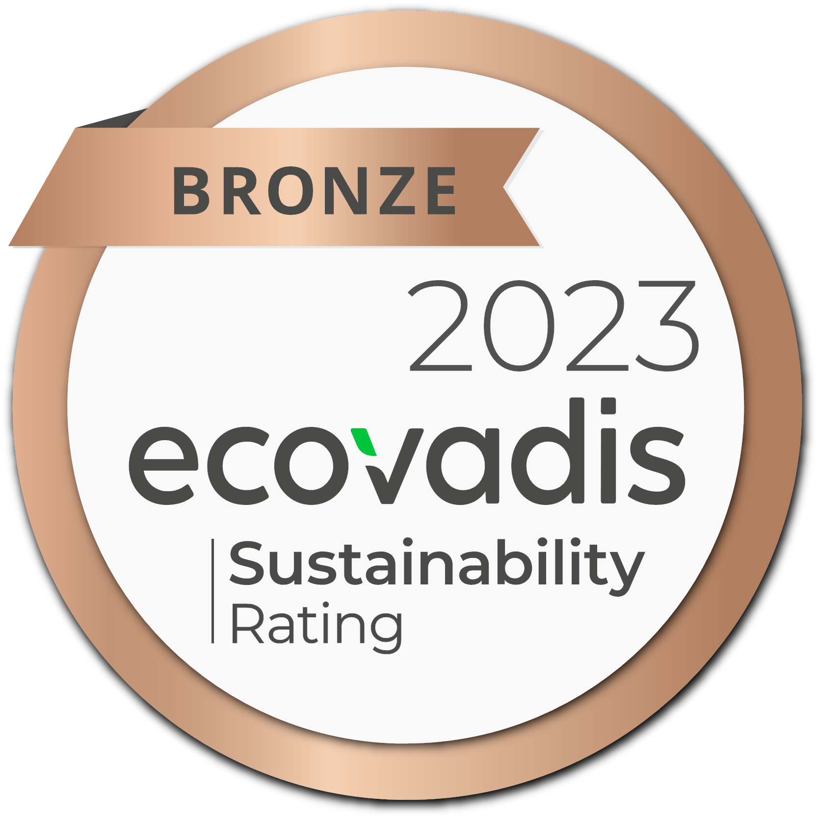 Bronze EcoVadis medaille